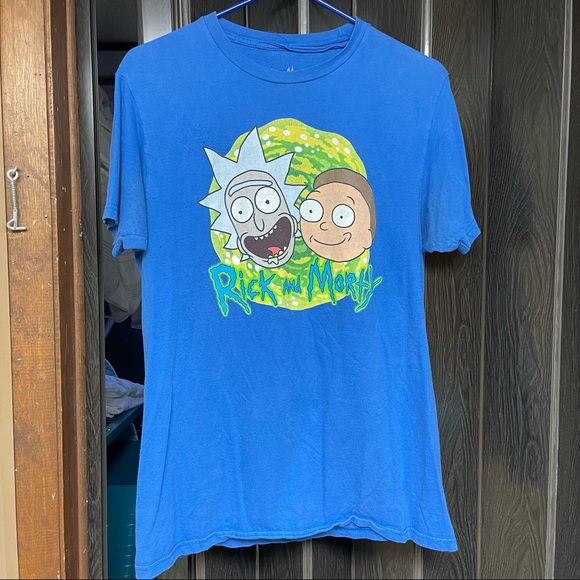 RICK&MORTY T SHIRT. MEDIUM - Picture 1 of 7